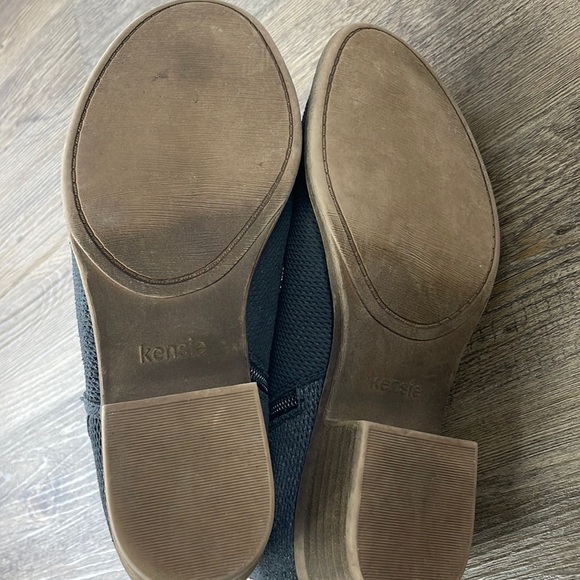 Kensie Gerona Textured Suede Grey Ankle Bootie, size 9 - Picture 9 of 10